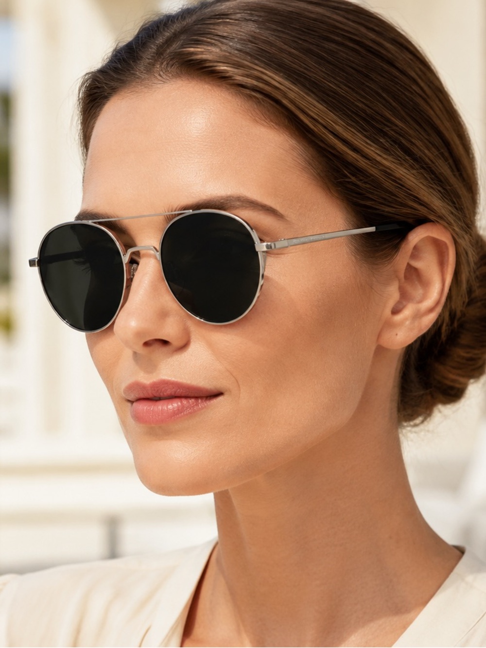 Carolina Lemke Berlin Eyewear - Beat Silver + Free Luxury Premium Case (CLl688